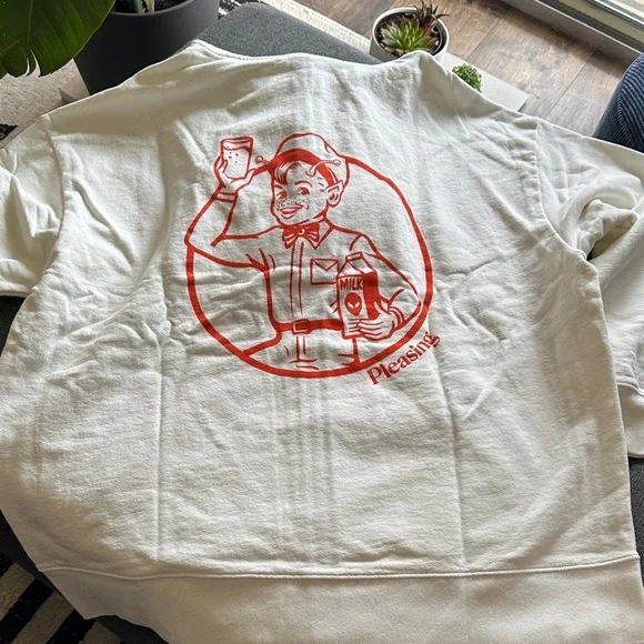 NWT Pleasing The AstroMilk Man Zip-Up Hoodie XL - Picture 10 of 13
